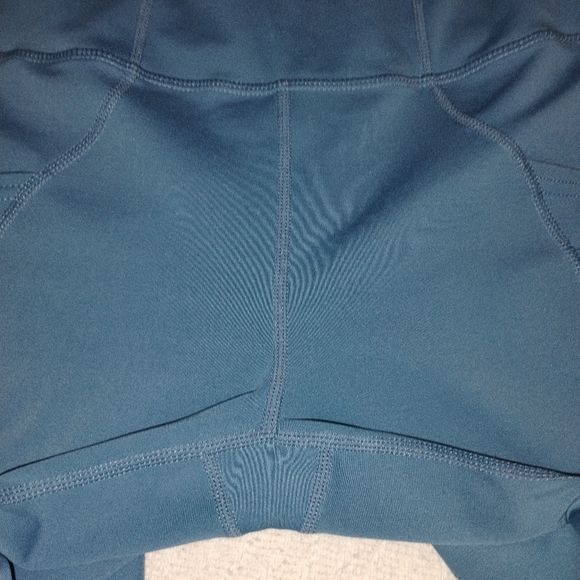 Free People FP Movement Green High Rise Tights with Pockets Women's S - Picture 7 of 10